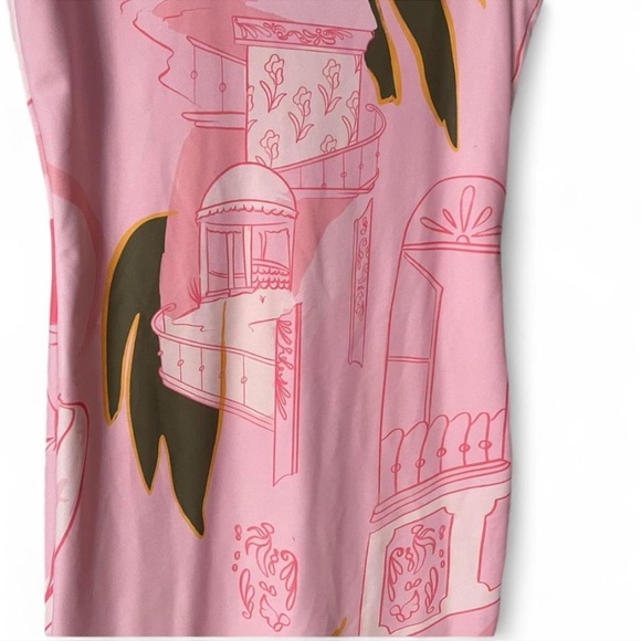 Beautiful pink art design dress - Picture 3 of 5